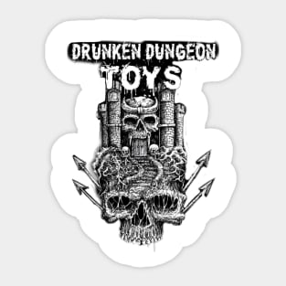 Drunken dungeon Sticker